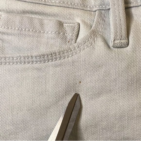 Athleta size 0 Biscayne Wash Sculptek Skinny Crop Jeans NWOT *tiny flaw E3165 - Picture 2 of 7